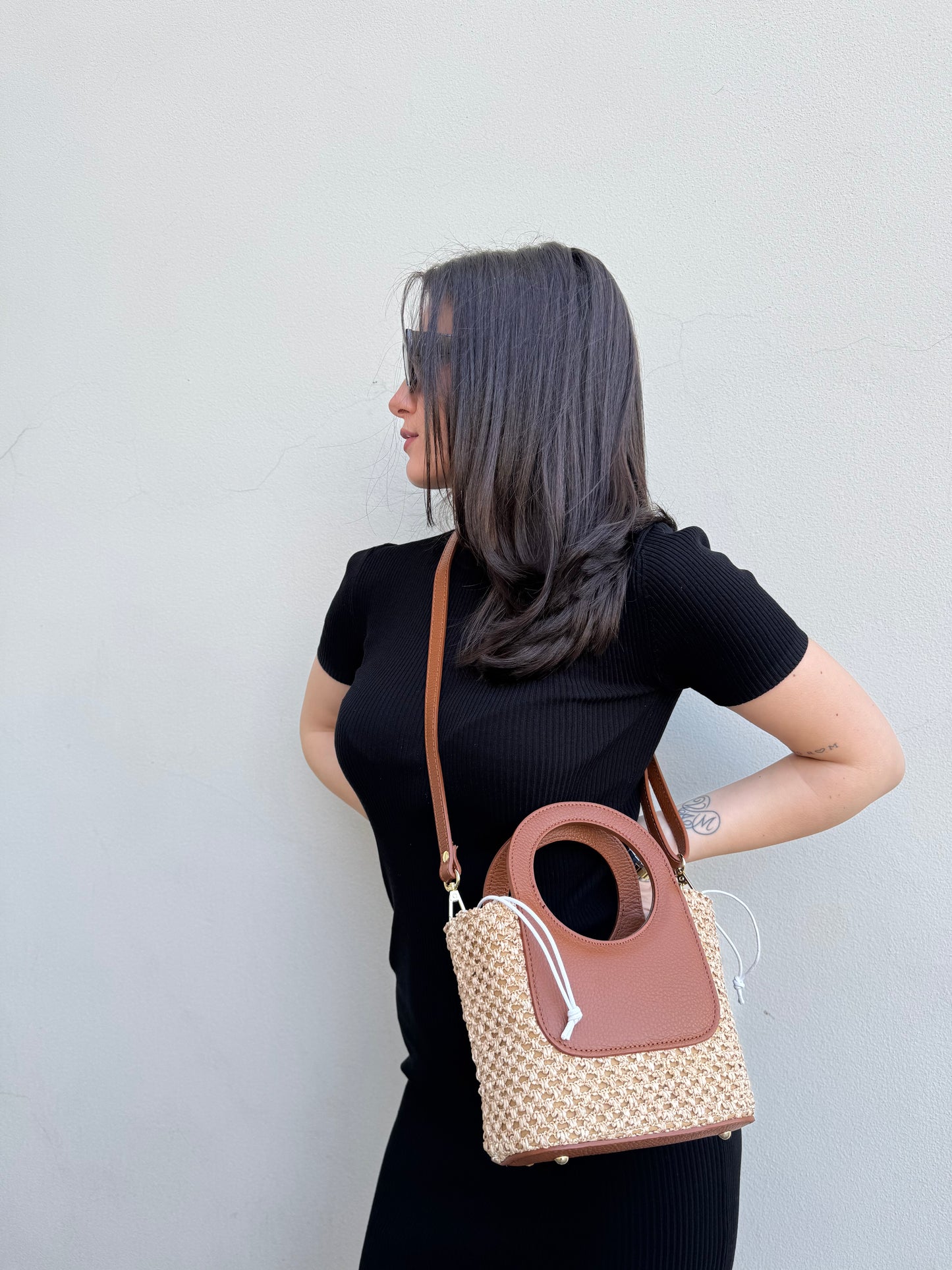 BORSA ALBA CUOIO