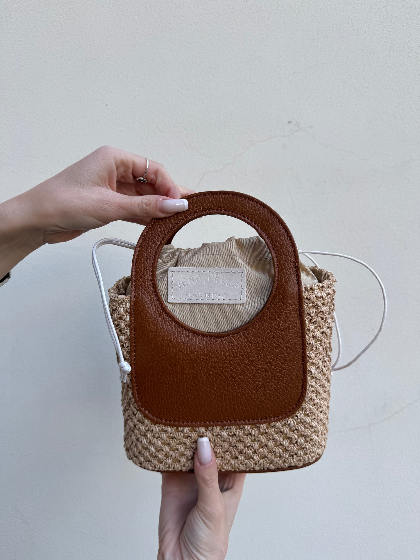 BORSA ALBA CUOIO