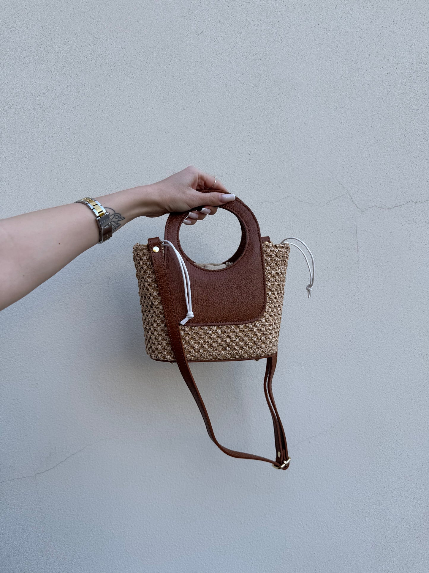 BORSA ALBA CUOIO