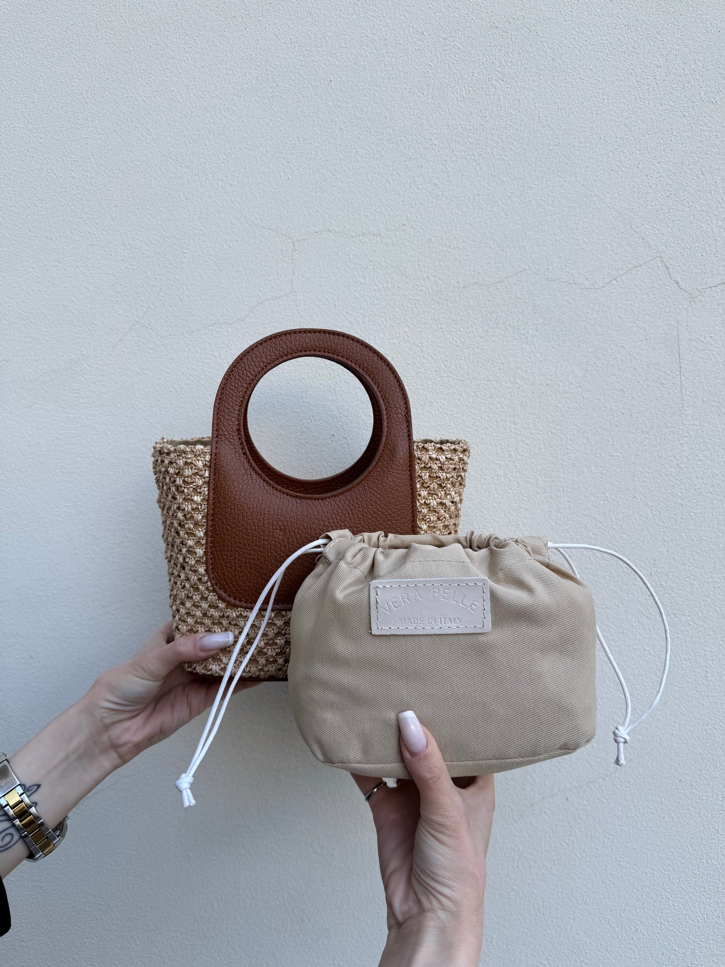 BORSA ALBA CUOIO